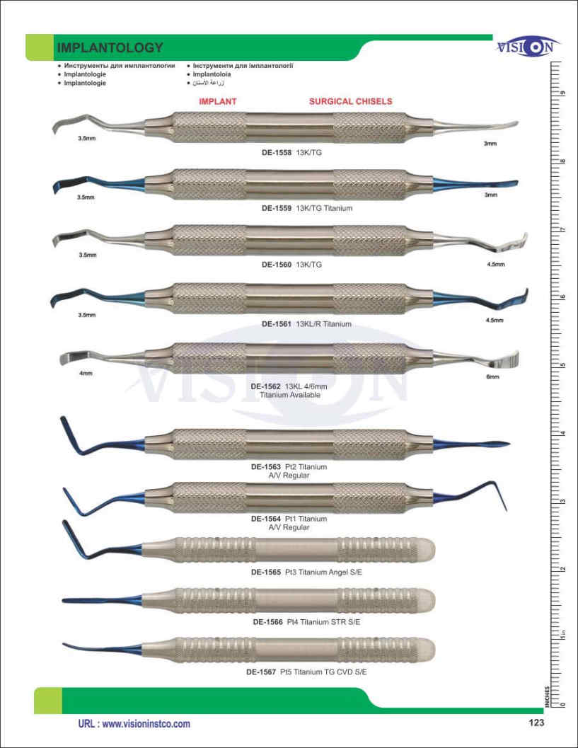 Vision Instruments Company Instruments